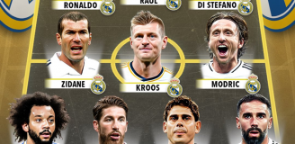 Tak wygląda NAJLEPSZA XI W HISTORII Realu Madryt!